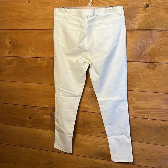 Tahari Arlene Pant Womens Joey White 6 casual Business casual office party Boho - Picture 7 of 8